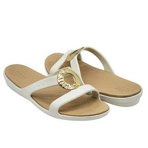 CROCS Shoes Crocs Sanrah Hammered Circle Slide Sandal Womens